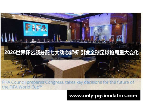 2026世界杯名额分配七大动态解析 引发全球足球格局重大变化