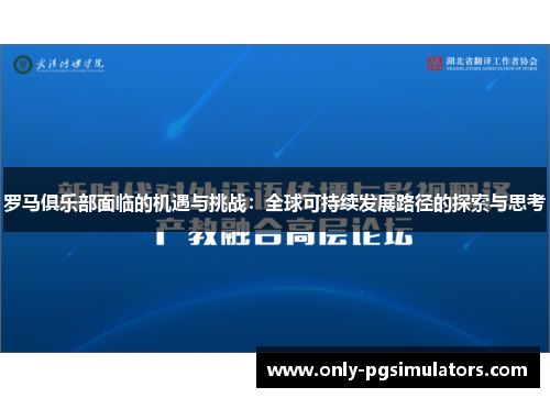 罗马俱乐部面临的机遇与挑战：全球可持续发展路径的探索与思考