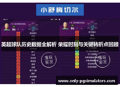 英超球队历史数据全解析 荣耀时刻与关键转折点回顾