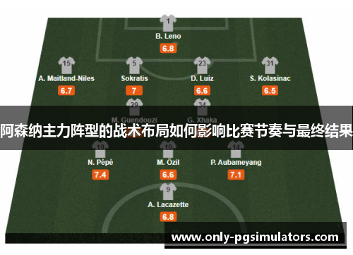 阿森纳主力阵型的战术布局如何影响比赛节奏与最终结果